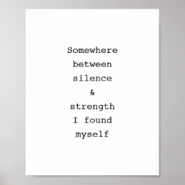 Póster Create Your Own Quote Poster