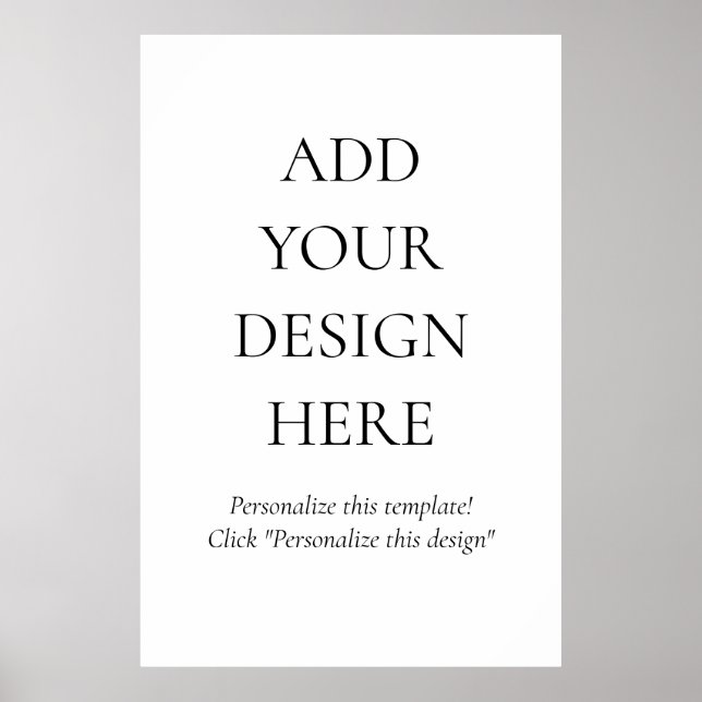 Póster Create Your Own Wall Art (Frente)