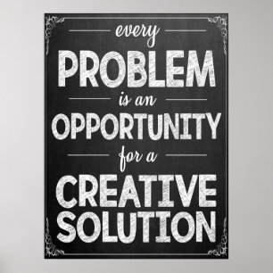 Póster Creative Solutions Classroom Poster