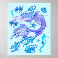 Creatividad de hadas púrpura de Sirena