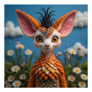 Póster Creatividad fantástica
