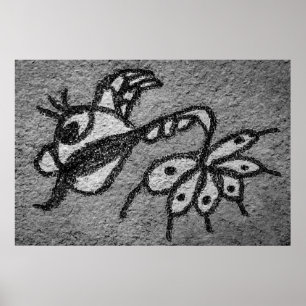 Póster Creatura de Alien