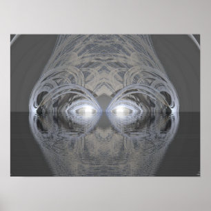 Póster Creatura del lago