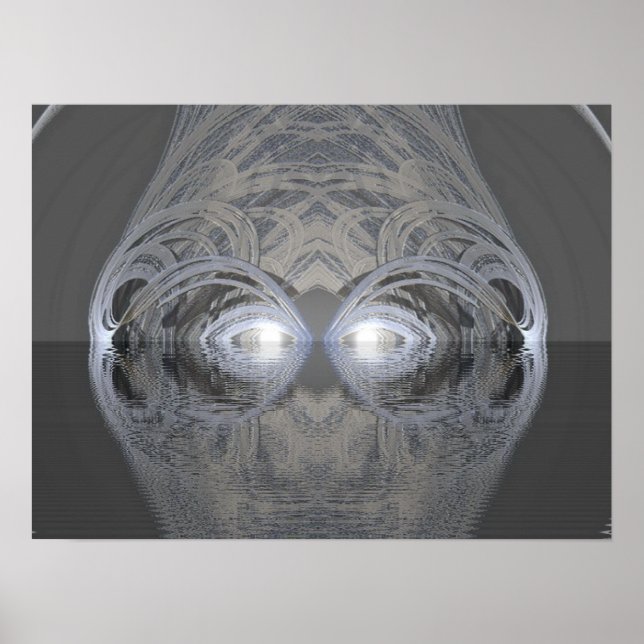Póster Creatura del lago (Frente)