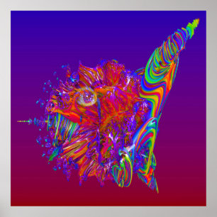 Póster Creatura del mar de Alien