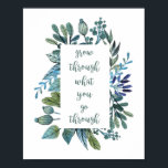 Póster Crecer a través de lo que pasas<br><div class="desc">Crecer a través de lo que pasas</div>