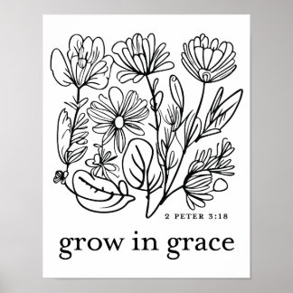 Póster Crecer en Grace
