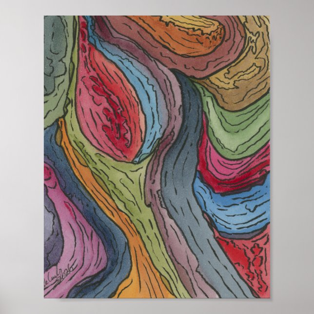 Póster Creciendo por dentro (Frente)