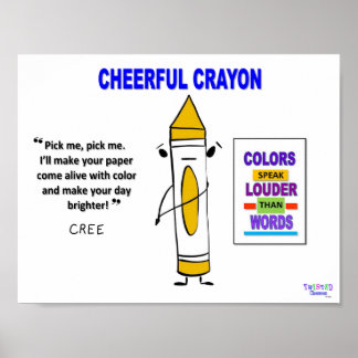 Póster Cree el Poster del Crayon