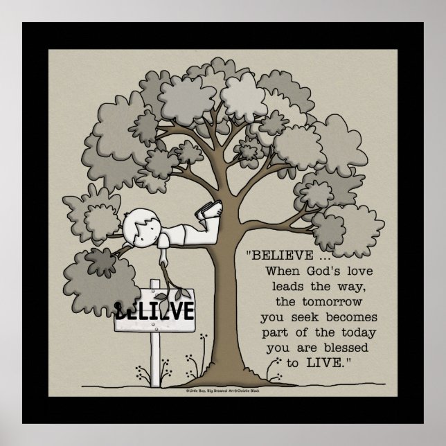 Póster CREE en la plaza en vivo con borde negro (Frente)