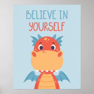 Póster Cree En Tu Propio Dragón