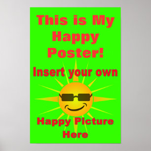 Póster Cree su propio poster