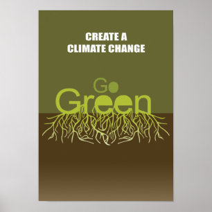 PÓSTER CREE UN CAMBIO DE CLIMA