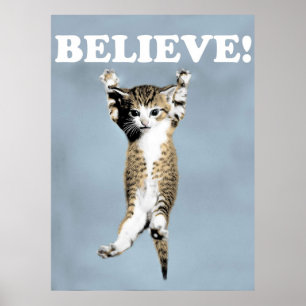 Póster Cree un gato