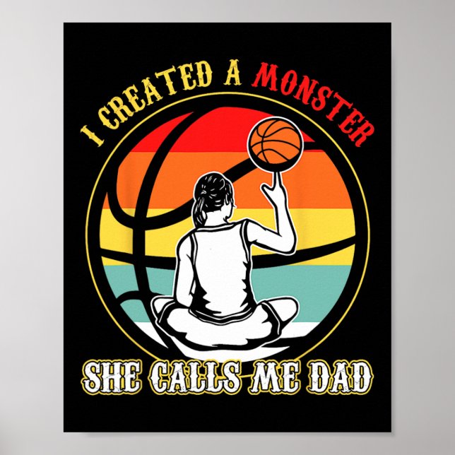 Póster Creé Un Monstruo Que Ella Me Llamó Papa De Balonce (Frente)