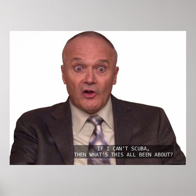 Póster Creed Bratton (Frente)