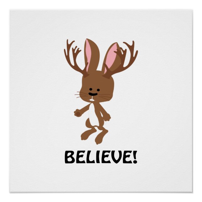 Póster ¡Creed! Cute Jackalope (Anverso)