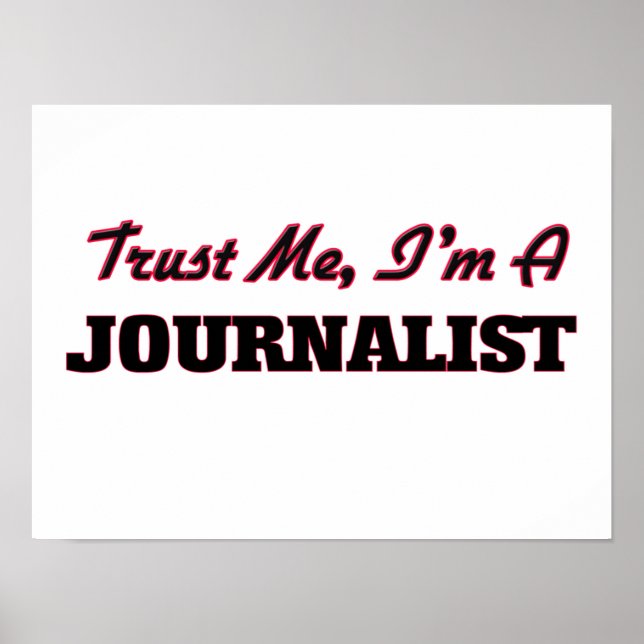 Póster Créeme, soy periodista (Frente)