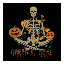 CREEP IT VERDADERO miedo Halloween skeletkin calab