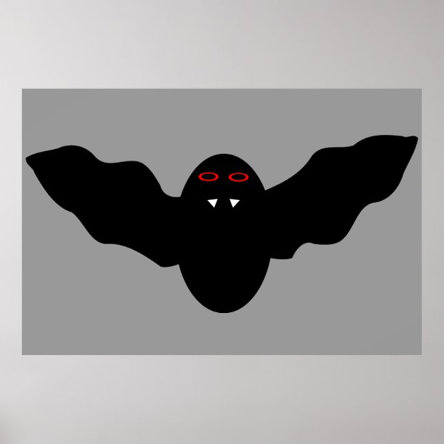 Póster Creepe Poster de la muralla de vampiros de Hallowe (Frente)