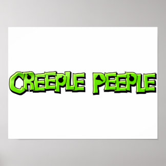 Póster Creeple People poster