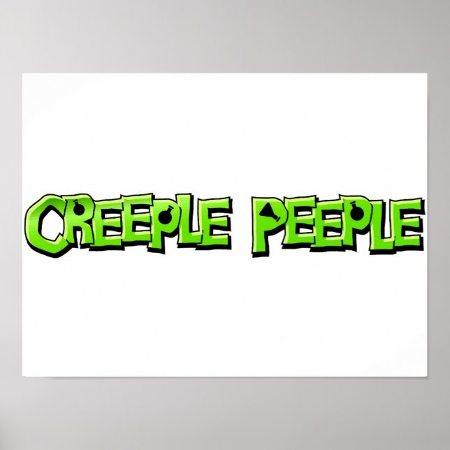 Póster Creeple People poster (Frente)