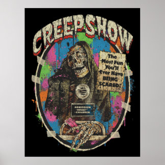 Póster creepshow cool design