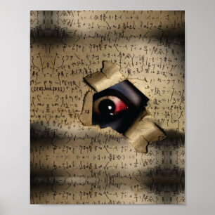 Póster Creepy Eyes V02