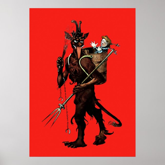 Póster Creepy Krampus (Frente)