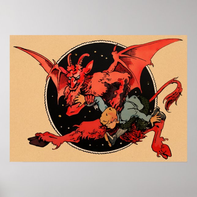 Póster Creepy Krampus (Frente)