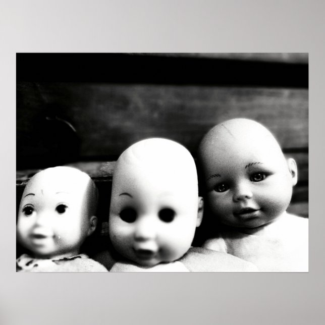 Póster Creepy Little Babies. (Frente)