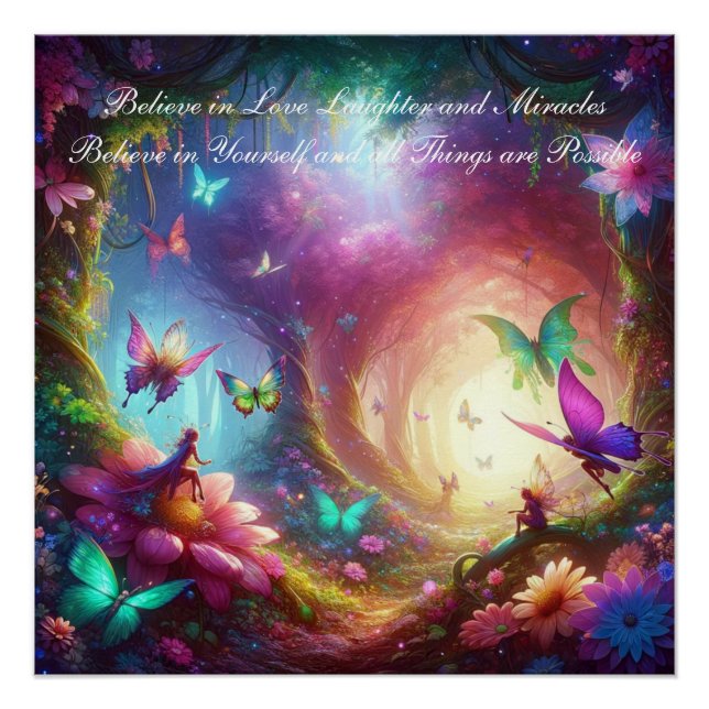 Póster Creer (Anverso)