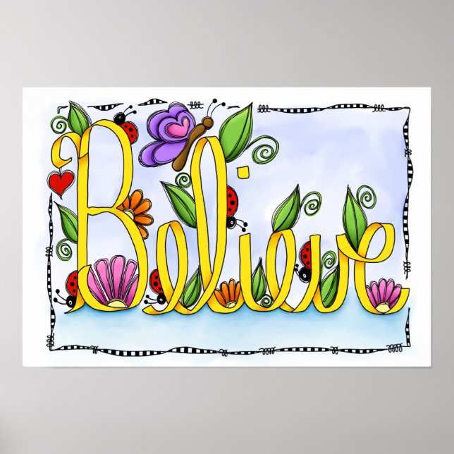 Póster Creer (Frente)