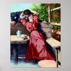 Póster Creer en el amor San Valentín