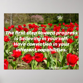 Póster Creer En Sí Mismo