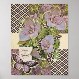 Póster Creer en ti mismo