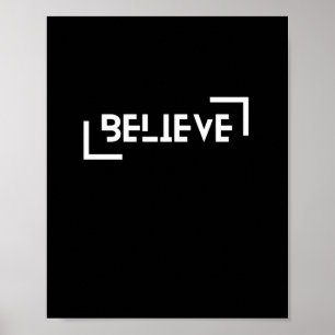 Póster Creer inspiración