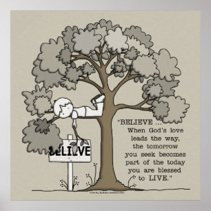 Póster CREER para VIVIR-Plaza Sin Fronteras