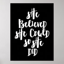 Creía que podía hacerlo así que lo hizo