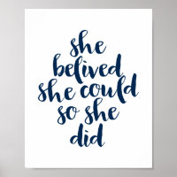 Creía que podía hacerlo, motivación naval