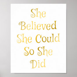 Póster Creía Que Podía Motivar A Poster De Citas