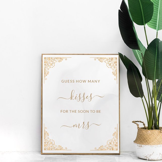 Póster Crema Ornate de Marco Dorado Cuántos Besos (Subido por el creador)