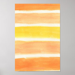 Póster Crema Sickle Strips Art Print