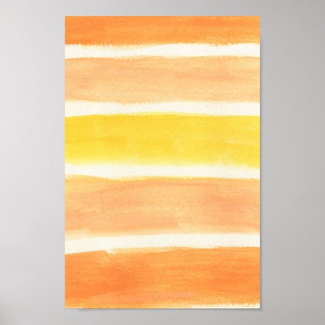 Póster Crema Sickle Strips Art Print (Frente)
