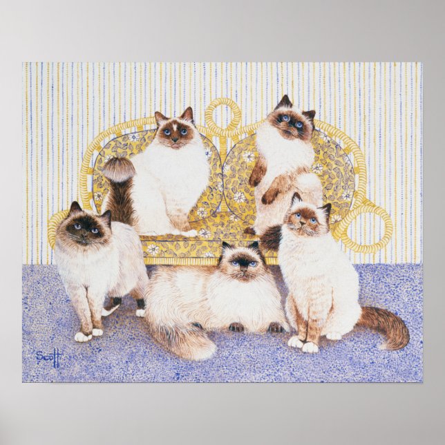 Póster Cremas de chocolate (Frente)