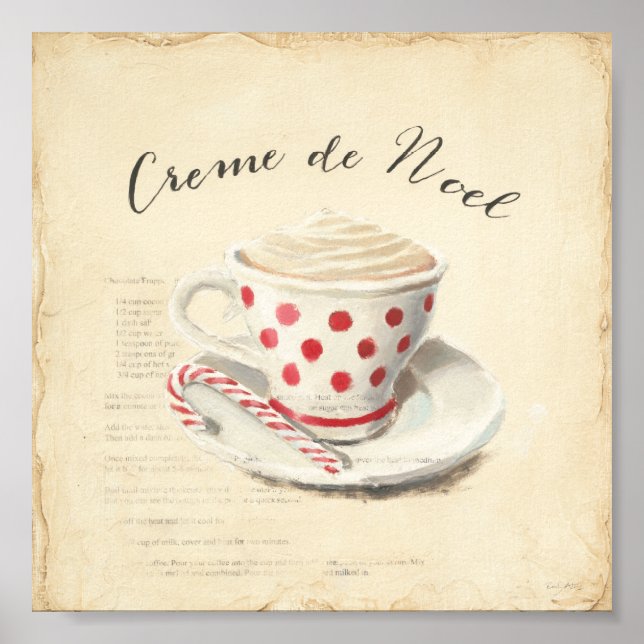 Póster Creme de Noel (Frente)