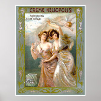 Póster Creme Heliopolis