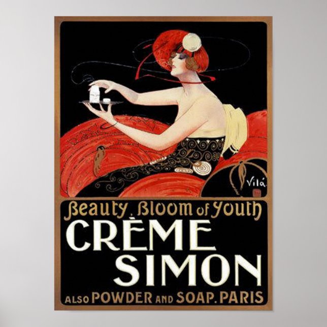 Póster Creme Simon Soaps (Frente)