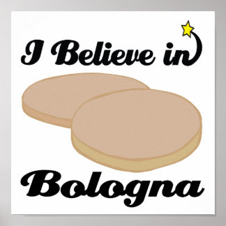 Póster creo en bolonia