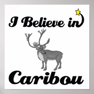 Póster creo en caribou